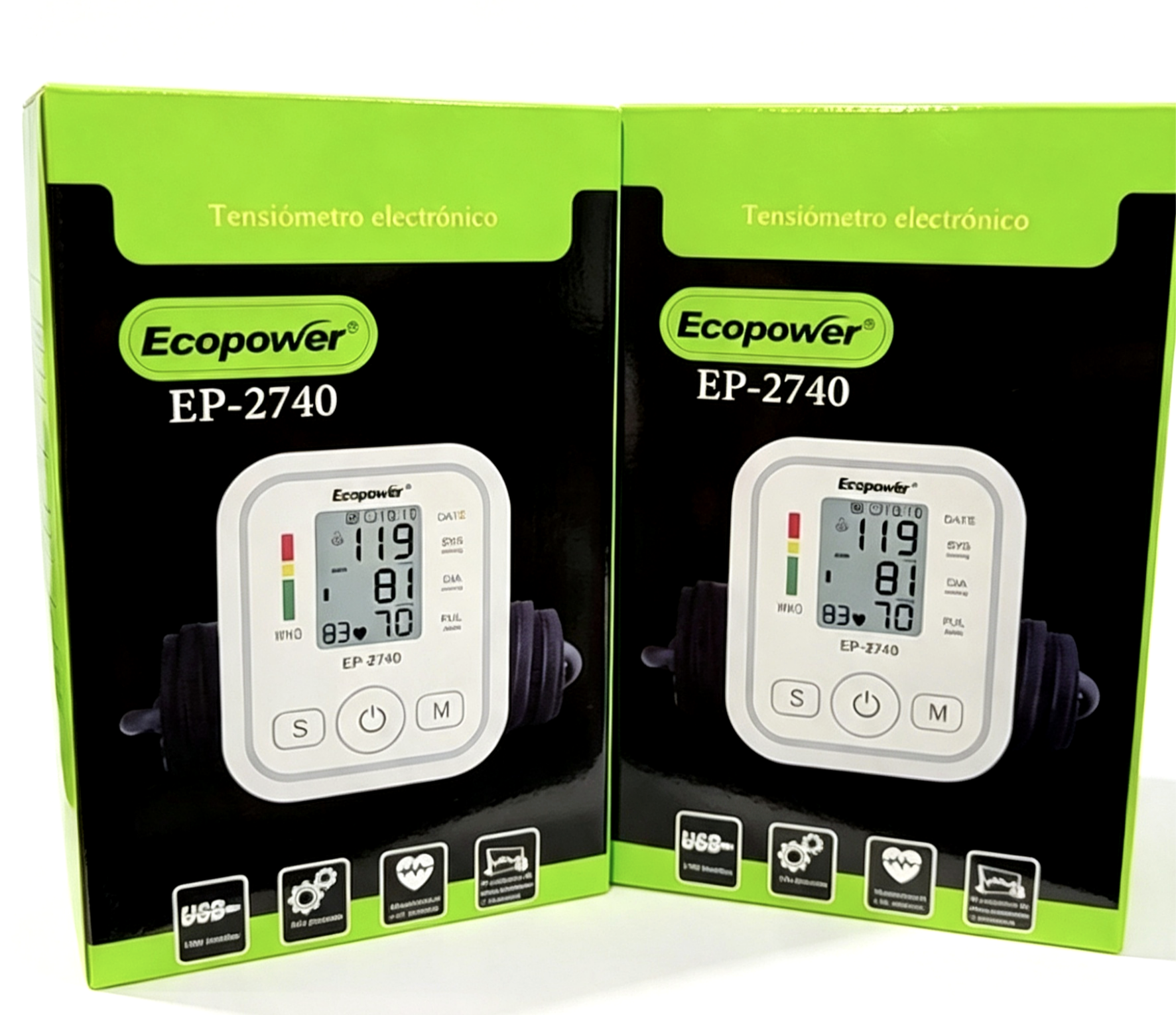 Distribución de TENSIÓMETRO DIGITAL ECOPOWER EP-270 en Paraguay